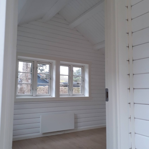Energirigtige vinduer monteret i bolig i Odsherred