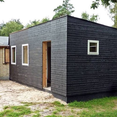 Familiebolig med tilbygning i holbæk der giver mere plads og funktionalitet