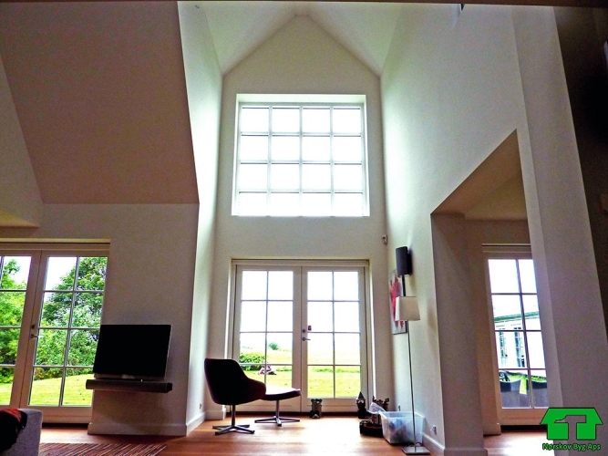 Tilbygget carport og garage som praktisk løsning ved privat bolig