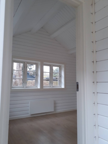 Energirigtige vinduer monteret i bolig i Odsherred